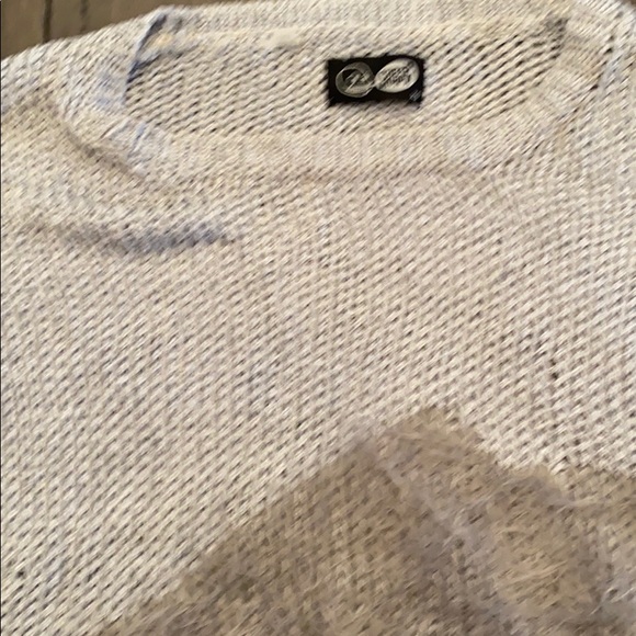 Cheap Monday abstract print silver grey sweater - Picture 2 of 5